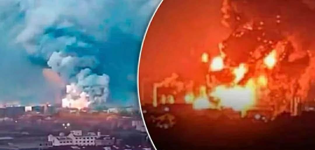 Украины дронууд Оросын их бууны сумны агуулах, нефтийн үйлдвэрүүдэд цохилт өглөө