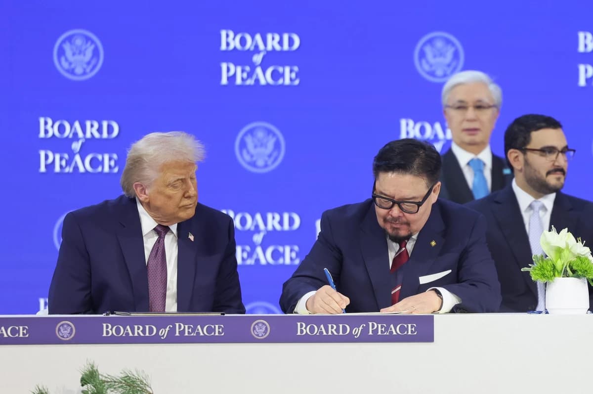 Монгол Улс Доналд Трампын санаачилсан Энхийн зөвлөлд албан ёсоор нэгдлээ