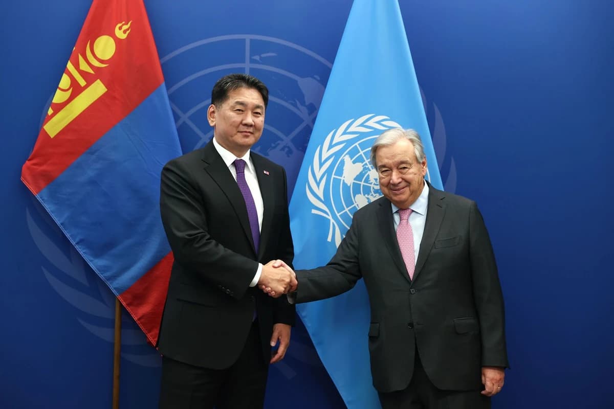 President of Mongolia Khurelsukh to Participate in the 81st Session of the United Nations General Assembly